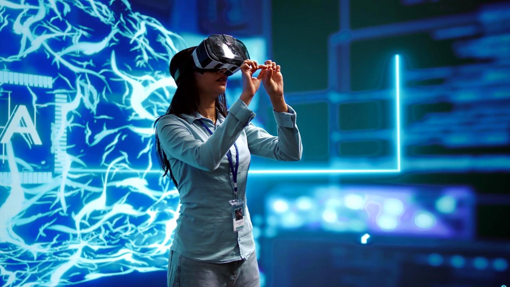 Close-up of code review session with team members discussing interface implementation